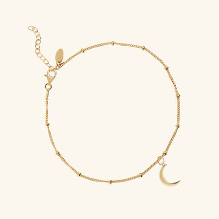 Moon Anklet Gold